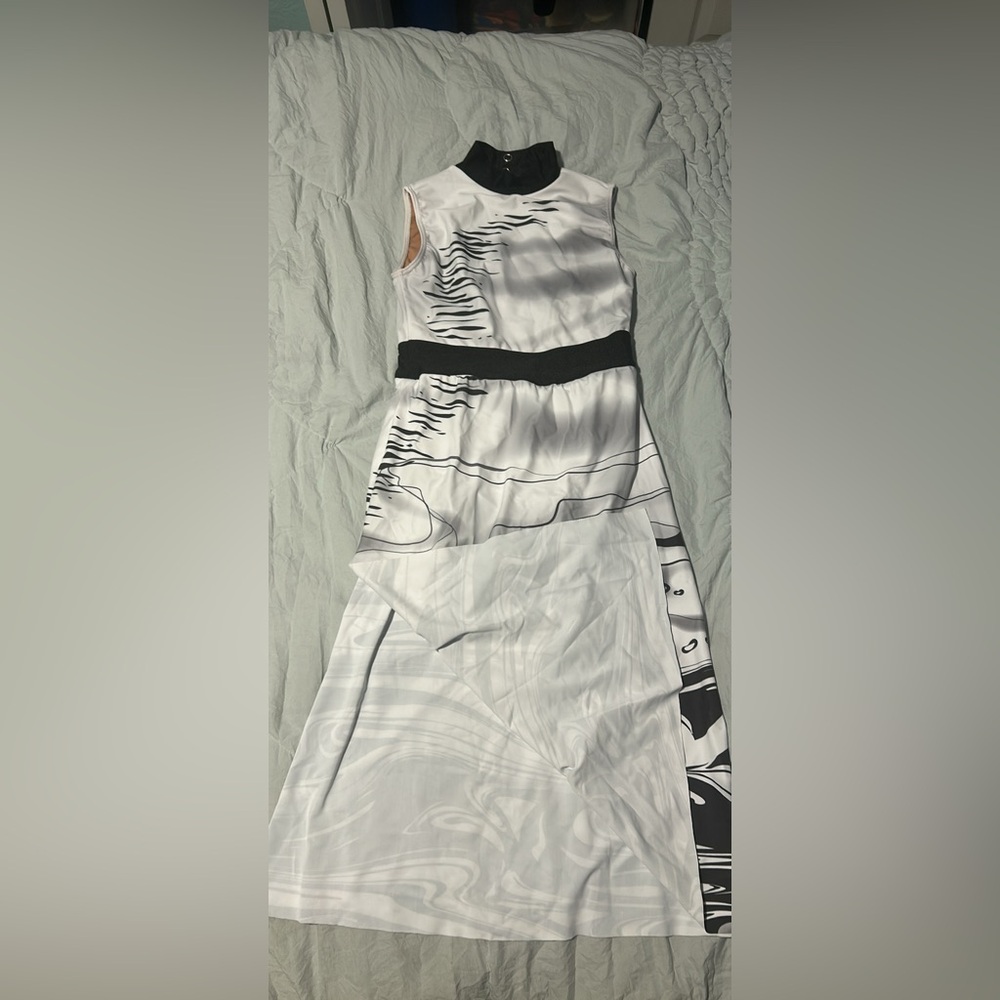 Weismann Black and White Contemporary Dance Costume Adult Small Women’s